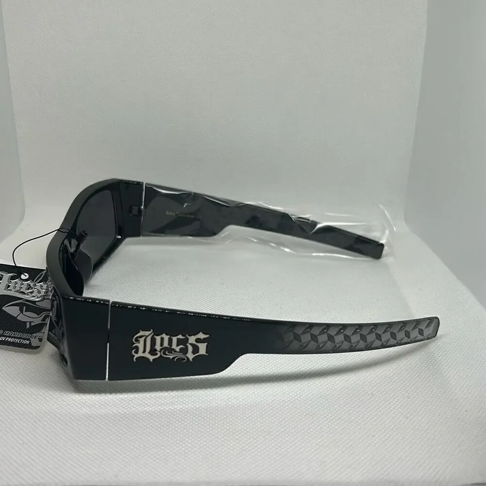 Locs Mens Mirrored Hardcore Sunglasses